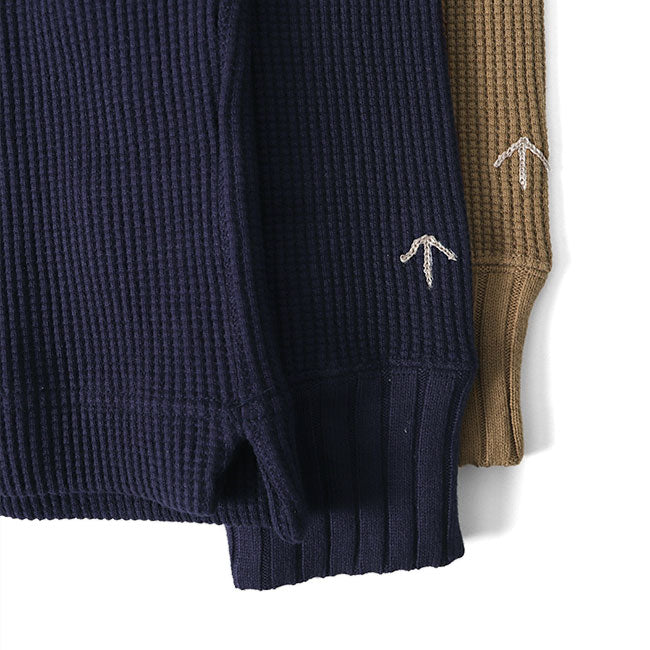 Nigel Cabourn ナイジェルケーボン タートルネック ワッフル セーター 20025 ニット メンズ