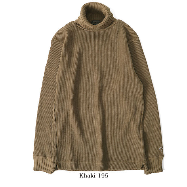 Nigel Cabourn ナイジェルケーボン タートルネック ワッフル セーター 20025 ニット メンズ