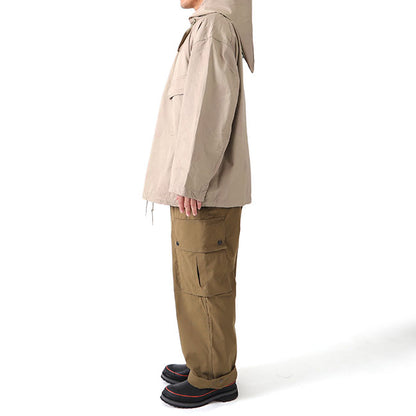 Nigel Cabourn ナイジェルケーボン カモフラージュ ミリタリー プルオーバー パーカー ガンナー スモック 80410030001 迷彩 メンズ