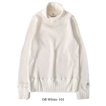 Nigel Cabourn ナイジェルケーボン タートルネック ビッグワッフル セーター 80410820025 ニット レディース