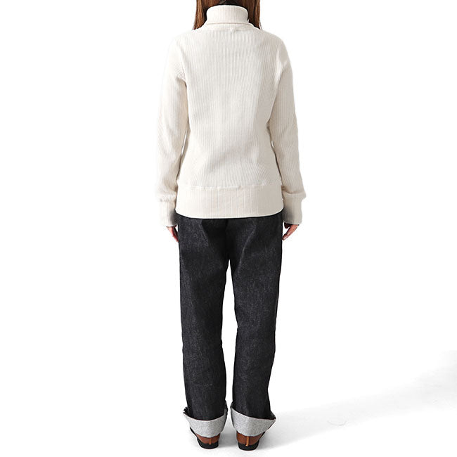 Nigel Cabourn ナイジェルケーボン タートルネック ビッグワッフル セーター 80410820025 ニット レディース