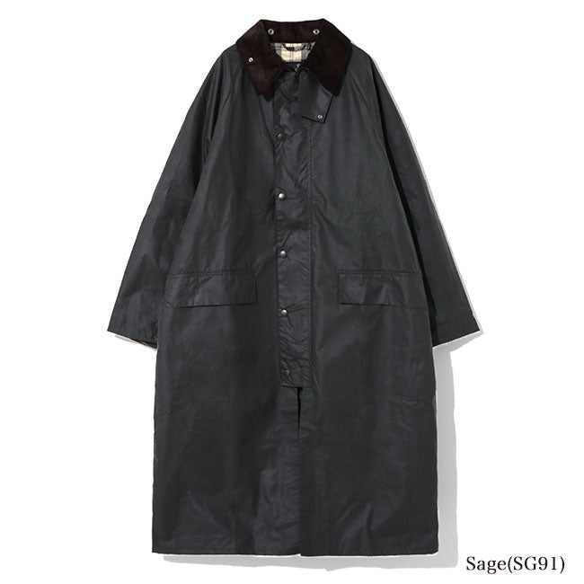 Barbour バブアー OS WAX BURGHLEY オーバーサイズ バーレー ワックス フィールドコート MWX1674 オイルドジャケット メンズ