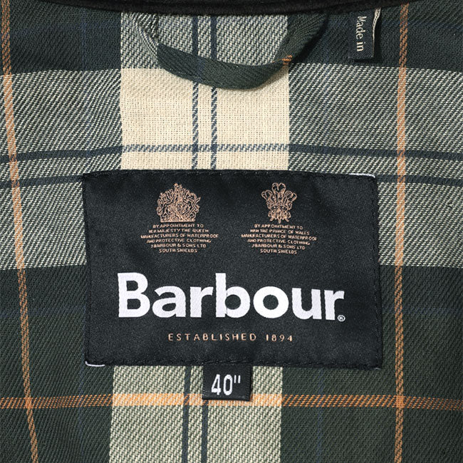 Barbour バブアー OS WAX BEDALE オーバーサイズ ビデイル オイルドジャケット MWX1679 メンズ