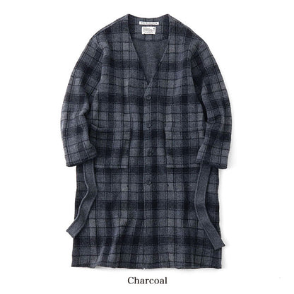 White Mountaineering CHECK KNIT GOWN WM2273527