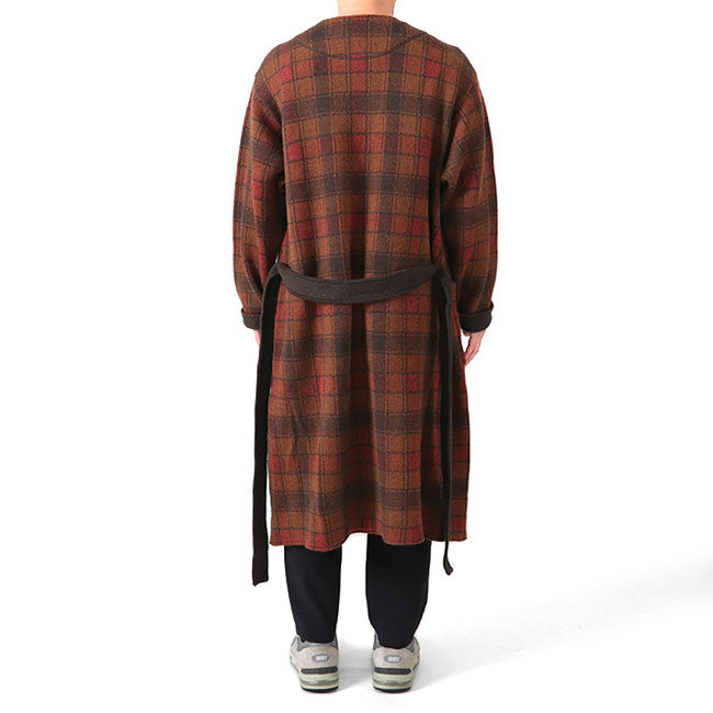 White Mountaineering CHECK KNIT GOWN WM2273527