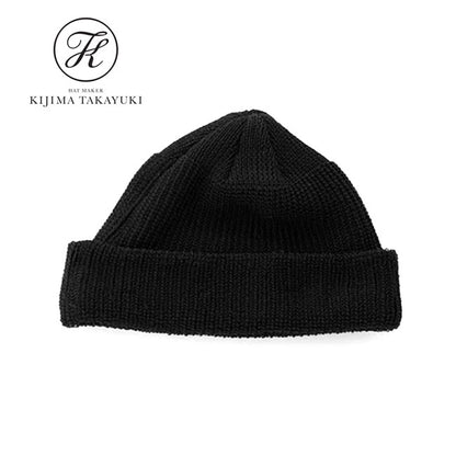KIJIMA TAKAYUKI POLY COTTON WATCH CAP KN-241003