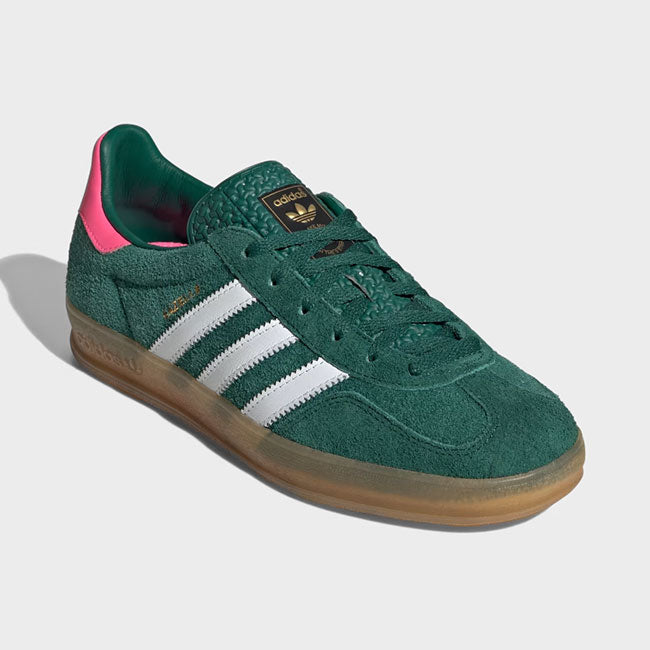 adidas アディダスオリジナルス GAZELLE INDOOR W ガゼル インドア スニーカー IG5929 グリーン ガムソール レディース メンズ シューズ