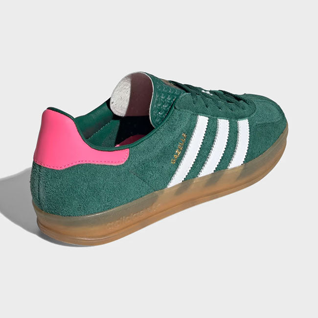 adidas アディダスオリジナルス GAZELLE INDOOR W ガゼル インドア スニーカー IG5929 グリーン ガムソール レディース メンズ シューズ