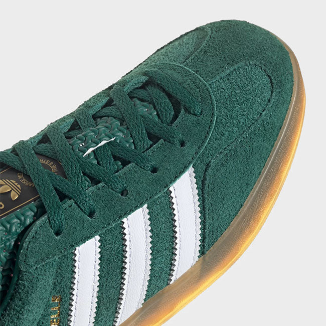 adidas アディダスオリジナルス GAZELLE INDOOR W ガゼル インドア スニーカー IG5929 グリーン ガムソール レディース メンズ シューズ