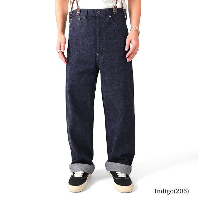 Nigel Cabourn ナイジェルケーボン レイルマン デニムパンツ ワイド 50025 ジーンズ メンズ