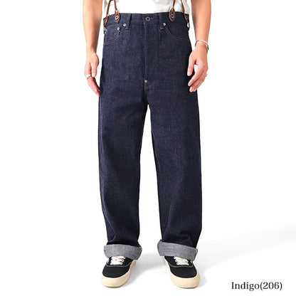 Nigel Cabourn ナイジェルケーボン レイルマン デニムパンツ ワイド 50025 ジーンズ メンズ