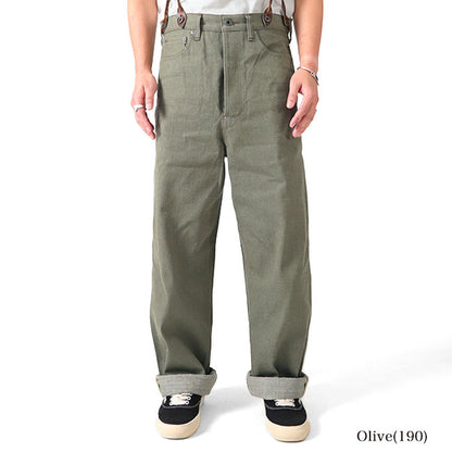Nigel Cabourn ナイジェルケーボン レイルマン デニムパンツ ワイド 50025 ジーンズ メンズ