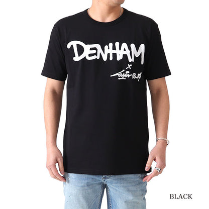 DENHAM x LASER 3.14 デンハム レーザー コラボ ロゴTシャツ (メンズ)