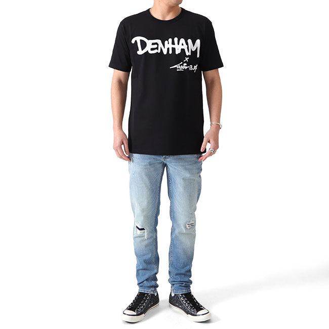 DENHAM x LASER 3.14 デンハム レーザー コラボ ロゴTシャツ (メンズ)
