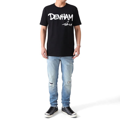 DENHAM x LASER 3.14 デンハム レーザー コラボ ロゴTシャツ (メンズ)