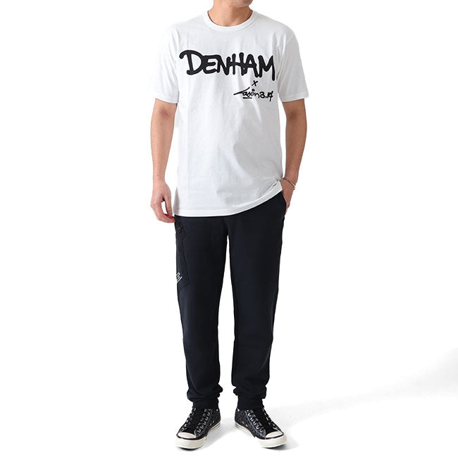 DENHAM x LASER 3.14 デンハム レーザー コラボ ロゴTシャツ (メンズ)
