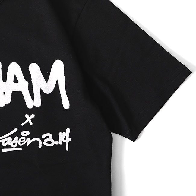 DENHAM x LASER 3.14 デンハム レーザー コラボ ロゴTシャツ (メンズ)