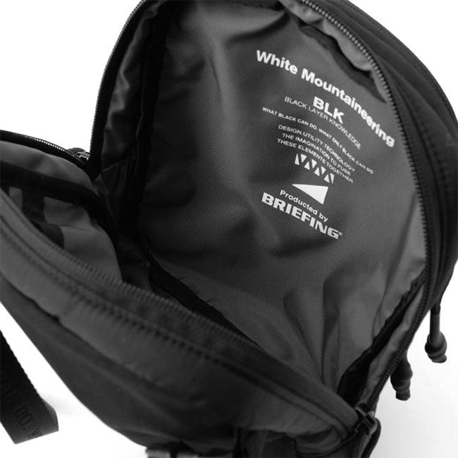 BLK White Mountaineering x BRIEFING SHOULDER BAG BK2471803