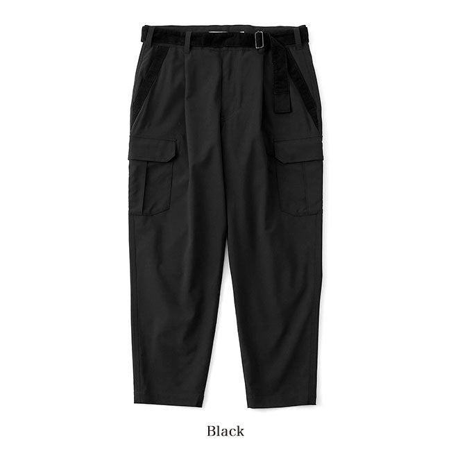 White Mountaineering SOLOTEX TECH BELTED CARGO PANTS WM2273404