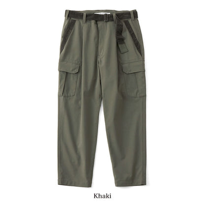 White Mountaineering SOLOTEX TECH BELTED CARGO PANTS WM2273404