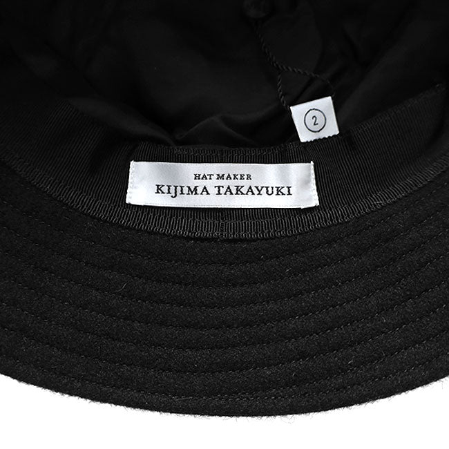 KIJIMA TAKAYUKI MELTON BUCKET HAT MEYYYY223A **