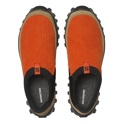 SALOMON SNEAKERS サロモンスニーカーズ SNOWCLOG CORDUROY スノークロッグ コーデュロイ スリッポン L47794600 オレンジ シューズ メンズ レディース