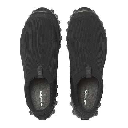 SALOMON SNEAKERS サロモンスニーカーズ SNOWCLOG CORDUROY スノークロッグ コーデュロイ スリッポン L47869900 黒 ブラック シューズ メンズ レディース