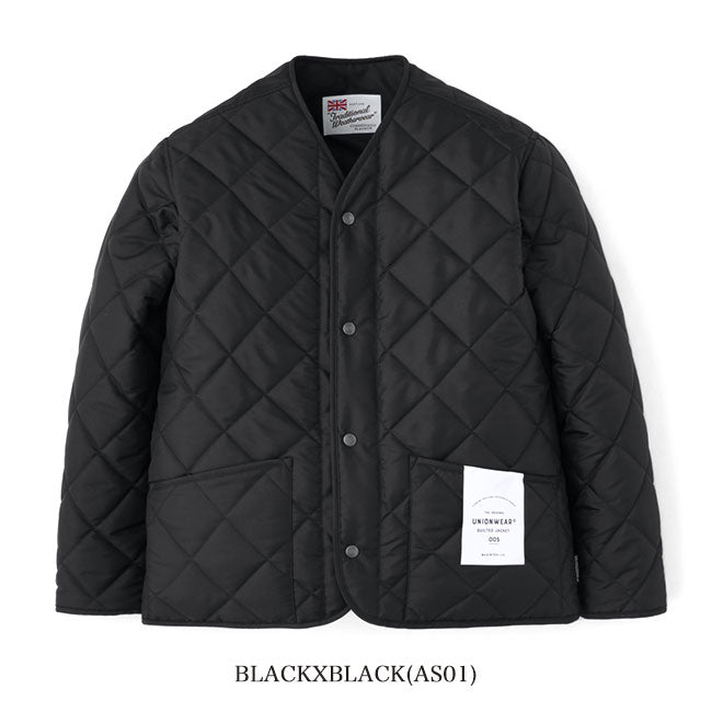 Traditional Weatherwear トラディショナルウェザーウェア UNIONWEAR キルテッド ノーカラージャケット G242APQCO0414AS キルティング メンズ