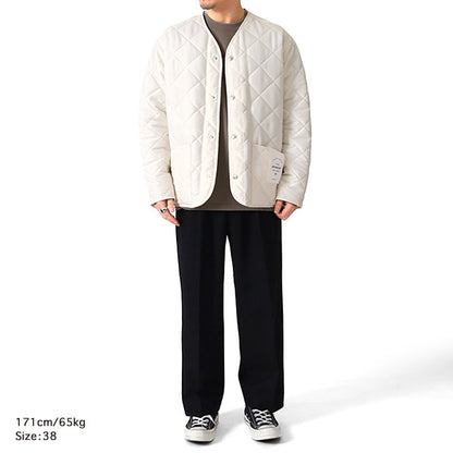 Traditional Weatherwear トラディショナルウェザーウェア UNIONWEAR キルテッド ノーカラージャケット G242APQCO0414AS キルティング メンズ