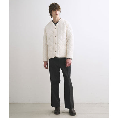 Traditional Weatherwear トラディショナルウェザーウェア UNIONWEAR キルテッド ノーカラージャケット G242APQCO0414AS キルティング メンズ