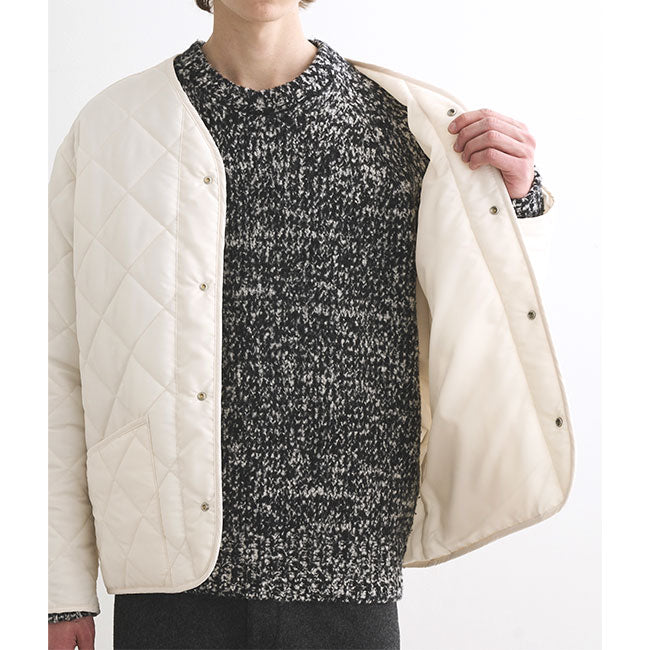Traditional Weatherwear トラディショナルウェザーウェア UNIONWEAR キルテッド ノーカラージャケット G242APQCO0414AS キルティング メンズ