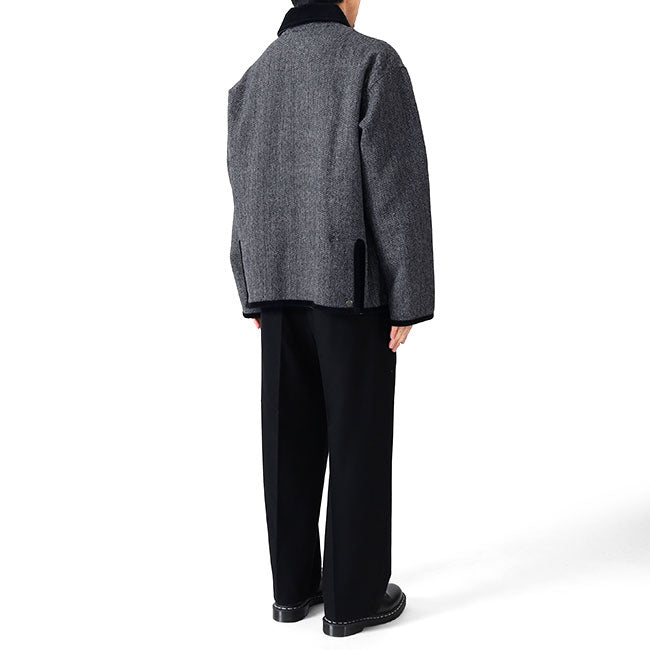 Traditional Weatherwear トラディショナルウェザーウェア UNIONWEAR WAVERLY TWW STU ウェーバリー スタッズ ショート ヒート ツイードジャケット G242FPFCO0408HS メンズ