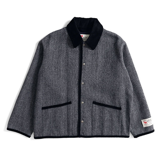 Traditional Weatherwear トラディショナルウェザーウェア UNIONWEAR WAVERLY TWW STU ウェーバリー スタッズ ショート ヒート ツイードジャケット G242FPFCO0408HS メンズ