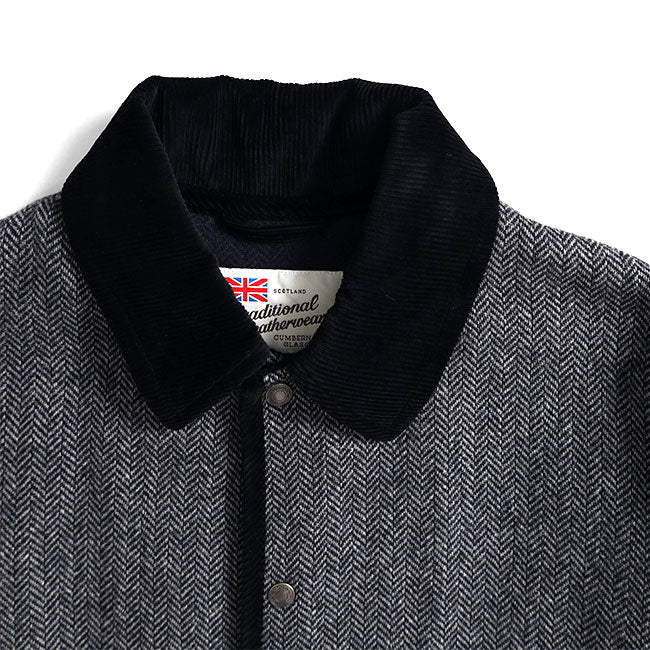 Traditional Weatherwear トラディショナルウェザーウェア UNIONWEAR WAVERLY TWW STU ウェーバリー スタッズ ショート ヒート ツイードジャケット G242FPFCO0408HS メンズ