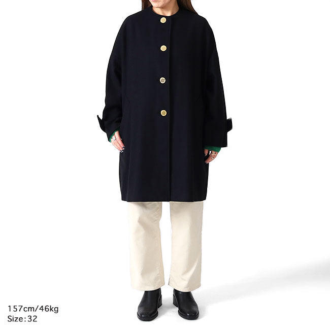 Traditional Weatherwear トラディショナルウェザーウェア MALTON マールトン ノーカラーコート L242KGFCO0368ML レディース