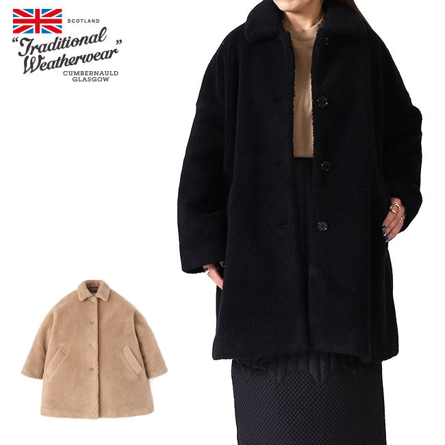 Traditional Weatherwear トラディショナルウェザーウェア MALTON ECO FUR マールトン エコファーコート L242WJFCO0443UG ボアコート レディース