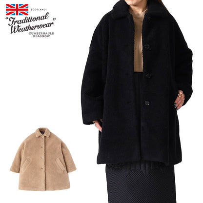 Traditional Weatherwear トラディショナルウェザーウェア MALTON ECO FUR マールトン エコファーコート L242WJFCO0443UG ボアコート レディース