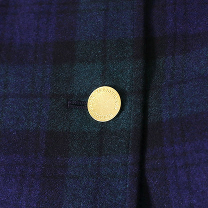 Traditional Weatherwear トラディショナルウェザーウェア MALTON マールトン チェック柄 ノーカラーコート L242KGFCO0368MH レディース