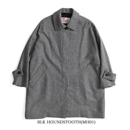 Traditional Weatherwear トラディショナルウェザーウェア MALTON マールトン チェック柄 ステンカラーコート L242KGFCO0367MH ウールコート レディース