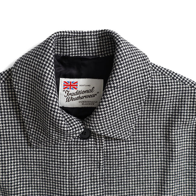 Traditional Weatherwear トラディショナルウェザーウェア MALTON マールトン チェック柄 ステンカラーコート L242KGFCO0367MH ウールコート レディース