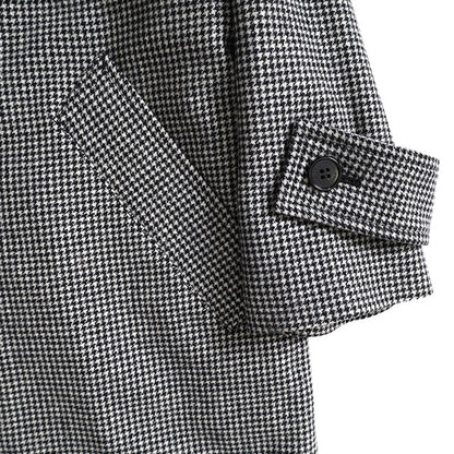 Traditional Weatherwear トラディショナルウェザーウェア MALTON マールトン チェック柄 ステンカラーコート L242KGFCO0367MH ウールコート レディース