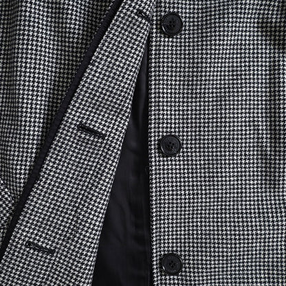 Traditional Weatherwear トラディショナルウェザーウェア MALTON マールトン チェック柄 ステンカラーコート L242KGFCO0367MH ウールコート レディース