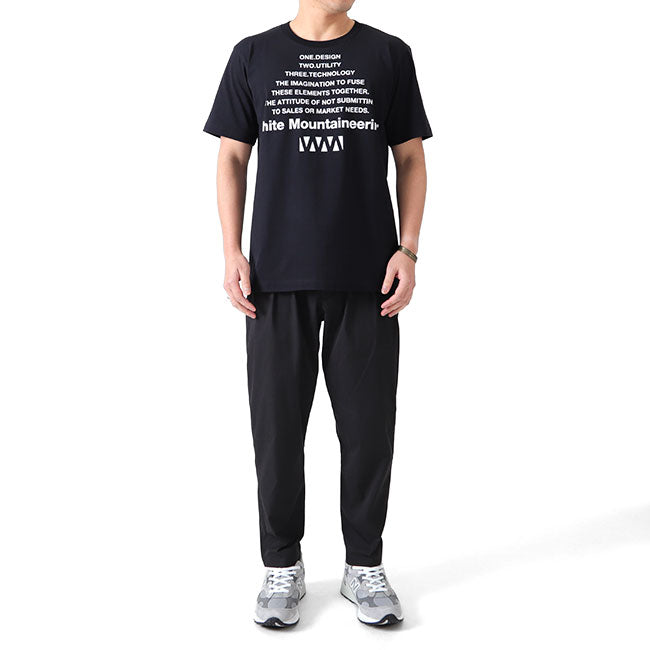 White Mountaineering BIG W LOGO PRINTED T-SHIRT WM2171534