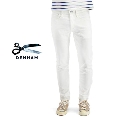 DENHAM デンハム レーザー ストレッチ ホワイトジーンズ RAZOR ASW ジーパン デニム (メンズ)