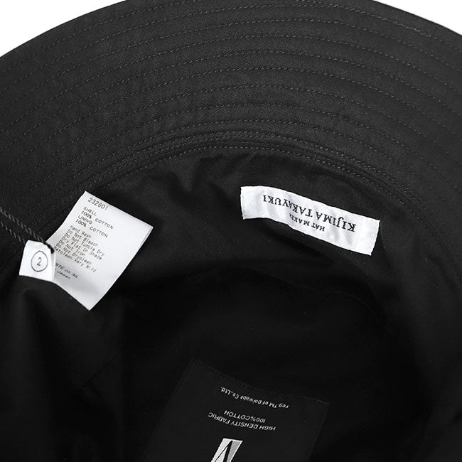 KIJIMA TAKAYUKI VENTILE BUCKET HAT 232601