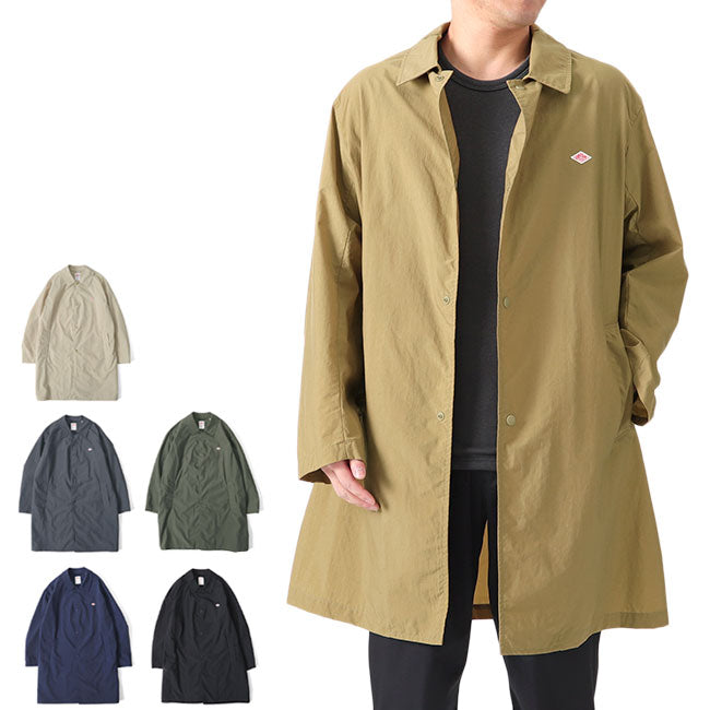 DANTON ダントン ナイロンタフタ ワークコート JD-8120 NTF ステンカラーコート メンズ