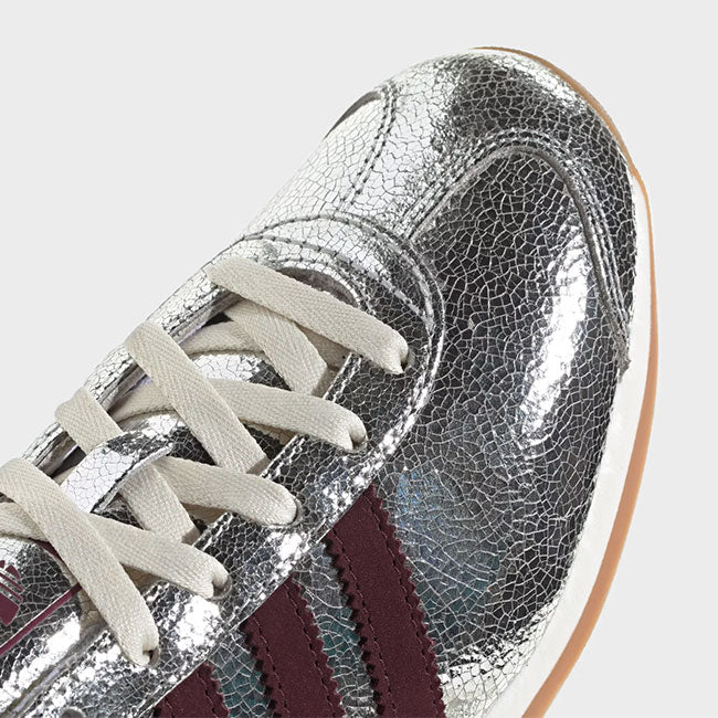 adidas originals アディダスオリジナルス COUNTRY OG W カントリー シルバーメタリック レザースニーカー JQ5111 銀 レディース