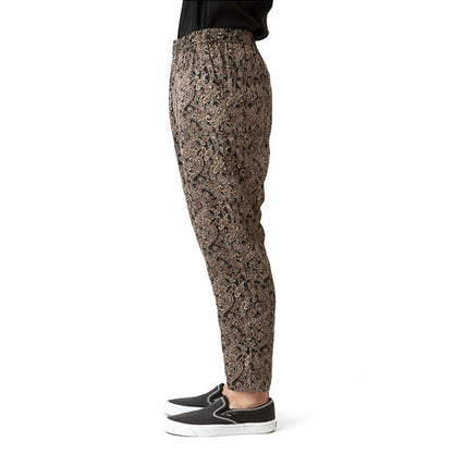 White Mountaineering PAISLEY SATIN TAPERED EASY PANTS WM2471416