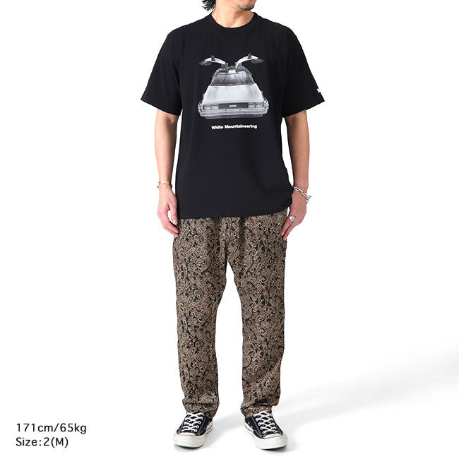 White Mountaineering PAISLEY SATIN TAPERED EASY PANTS WM2471416