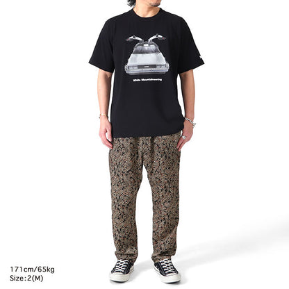 White Mountaineering PAISLEY SATIN TAPERED EASY PANTS WM2471416